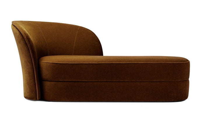 Aldora Chaise Lounge - Moooi - Chairs - Left - Palette - 512 Honey - HORNE