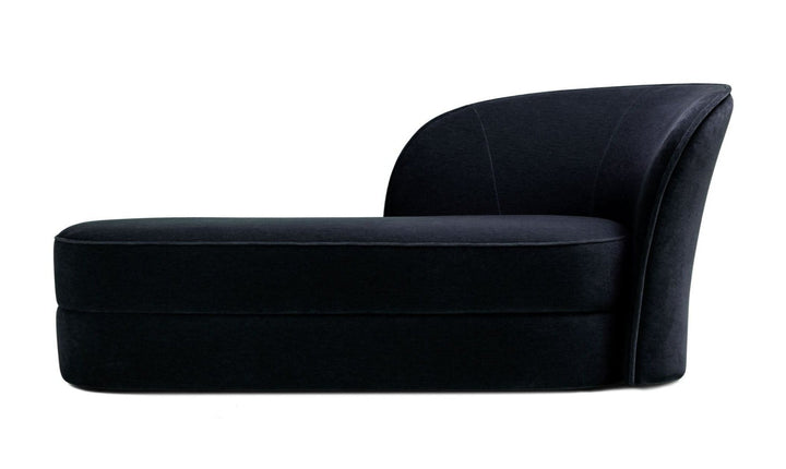 Aldora Chaise Lounge - Moooi - Chairs - Right - Palette - 266 Ink - HORNE