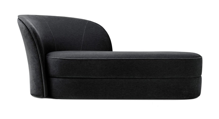 Aldora Chaise Lounge - Moooi - Chairs - Left - Palette - 651 Concrete - HORNE