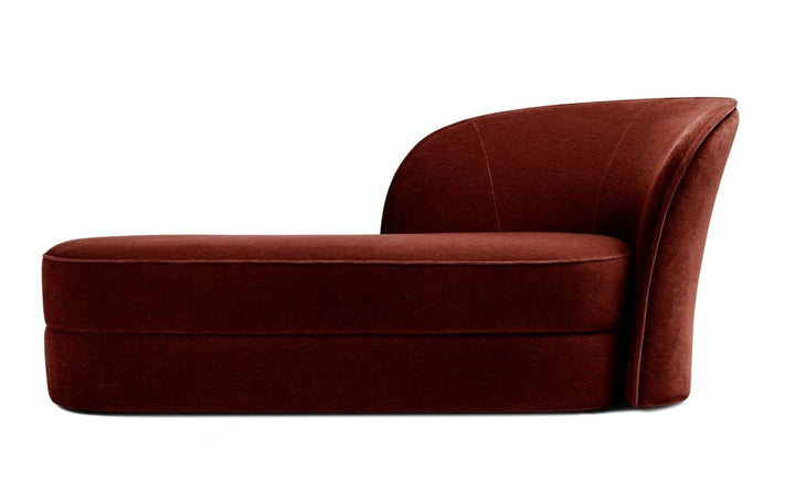 Aldora Chaise Lounge - Moooi - Chairs - Right - Palette - 152 Brick - HORNE