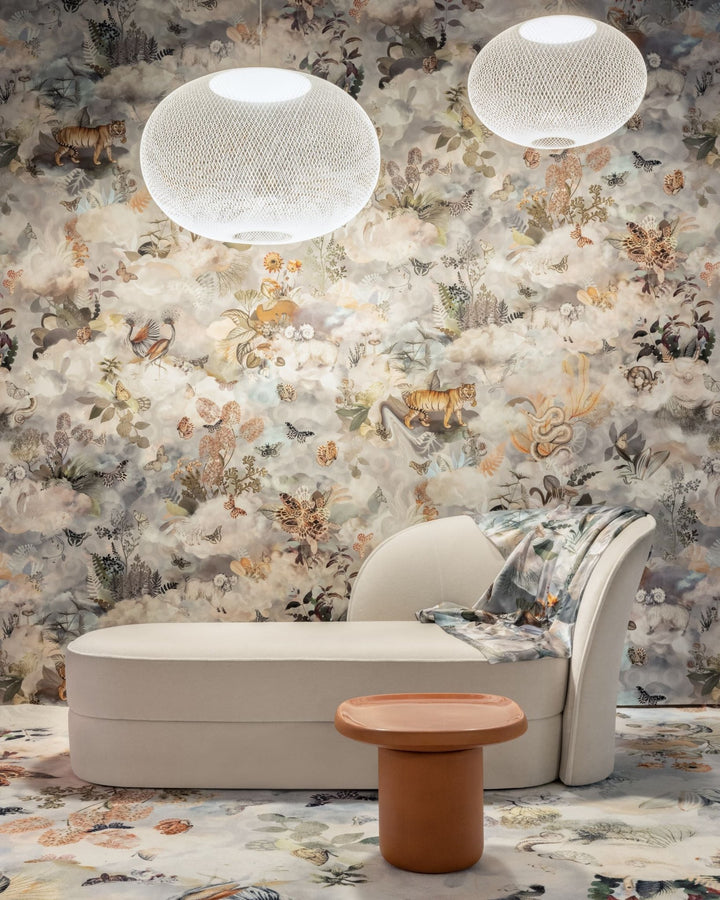 Aldora Chaise Lounge - Moooi - Chairs - Right - Palette - 801 Powder - HORNE