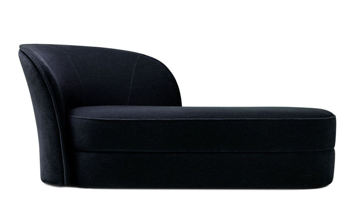 Aldora Chaise Lounge - Moooi - Chairs - Left - Palette - 266 Ink - HORNE