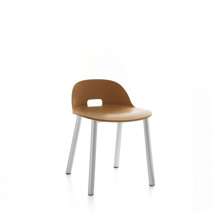 Alfi Aluminum Low Back Chair - Emeco - Chairs - Sand - Aluminum - HORNE