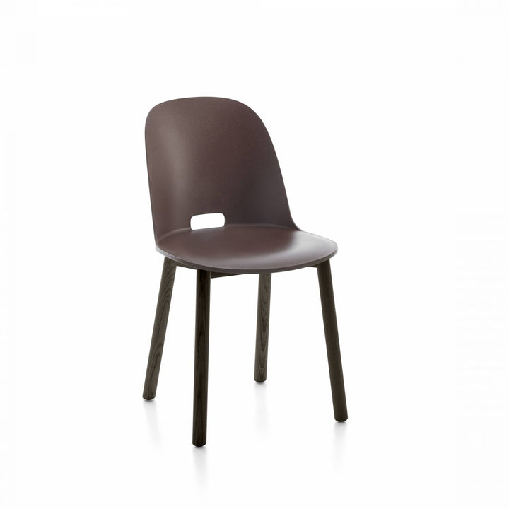 Alfi High Back Chair - Emeco - Chairs - Dark Brown - Dark Ash - HORNE