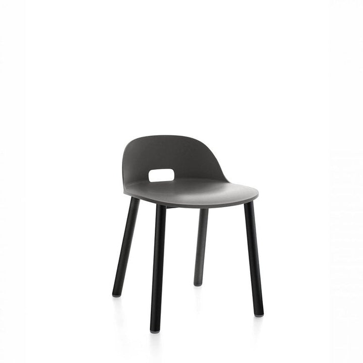 Alfi Low Back Chair - Emeco - Chairs - Red - Dark Ash - HORNE