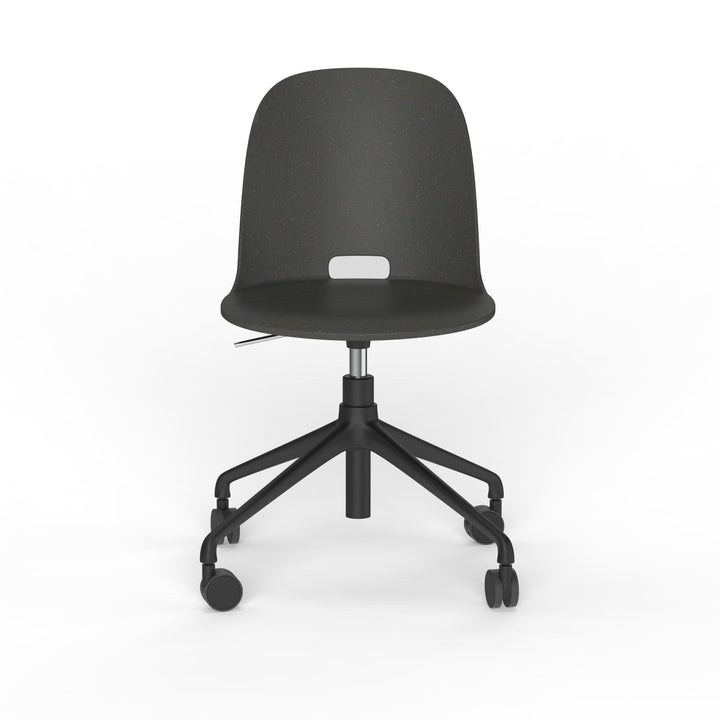Alfi Work Swivel Chair - Emeco - Chairs - Casters - Dark Grey - HORNE
