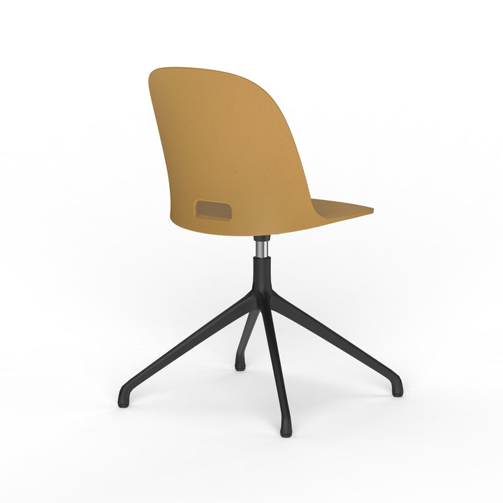 Alfi Work Swivel Chair - Emeco - Chairs - Felt Glides for Hard Floors - Sand - HORNE