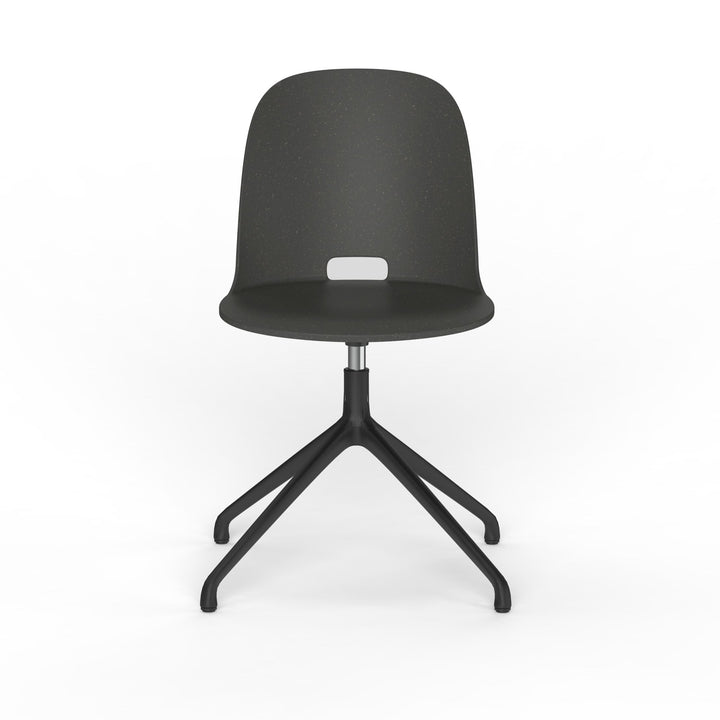Alfi Work Swivel Chair - Emeco - Chairs - All - Around Glides - Dark Grey - HORNE