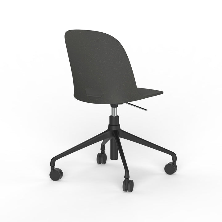 Alfi Work Swivel Chair - Emeco - Chairs - Casters - Dark Grey - HORNE