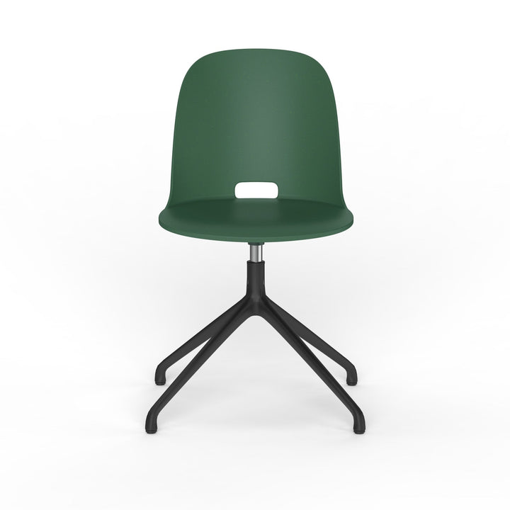 Alfi Work Swivel Chair - Emeco - Chairs - All - Around Glides - Green - HORNE