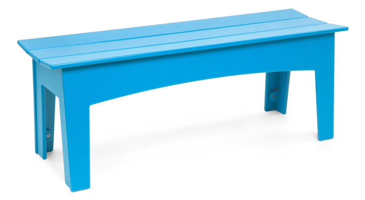 Alfresco Bench - 47" - Loll Designs - Outdoor Furniture - Sky Blue - HORNE