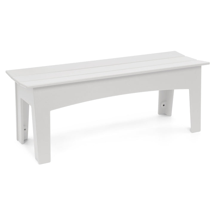 Alfresco Bench - 57" - Loll Designs - Outdoor Furniture - Cloud White - HORNE