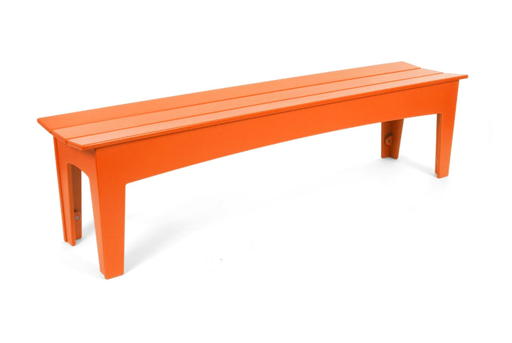 Alfresco Bench - 68" - Loll Designs - Outdoor Furniture - Sunset Orange - HORNE
