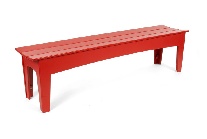 Alfresco Bench - 68" - Loll Designs - Outdoor Furniture - Apple Red - HORNE