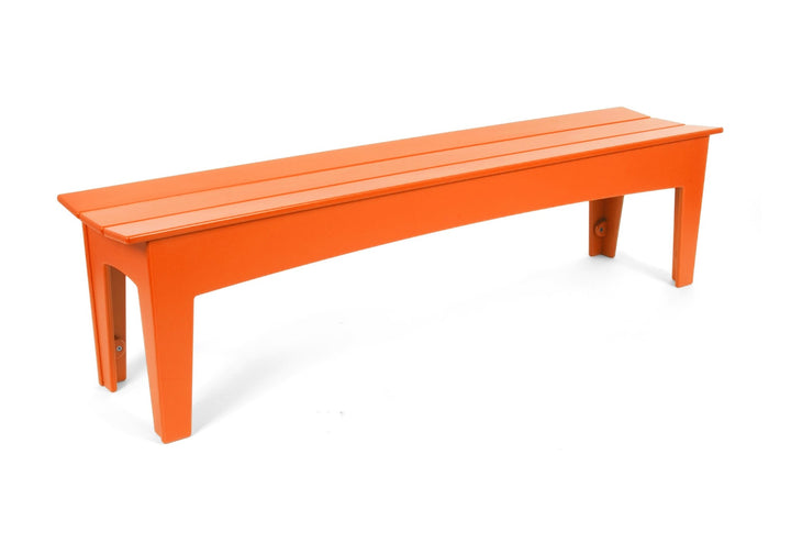 Alfresco Bench - 81" - Loll Designs - Outdoor Furniture - Sunset Orange - HORNE