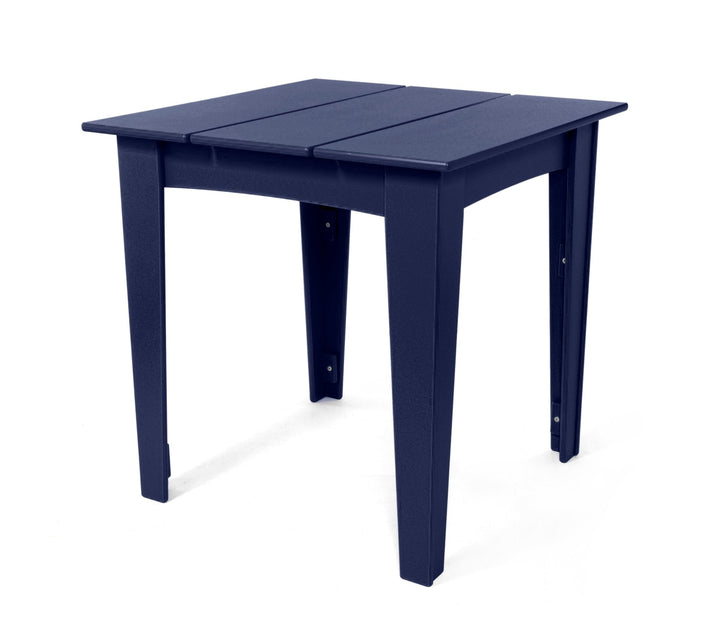 Alfresco Square Table - 30" - Loll Designs - Outdoor Furniture - Navy Blue - HORNE