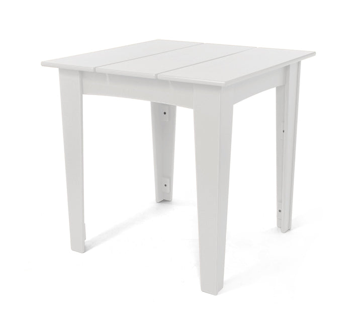 Alfresco Square Table - 30" - Loll Designs - Outdoor Furniture - Cloud White - HORNE