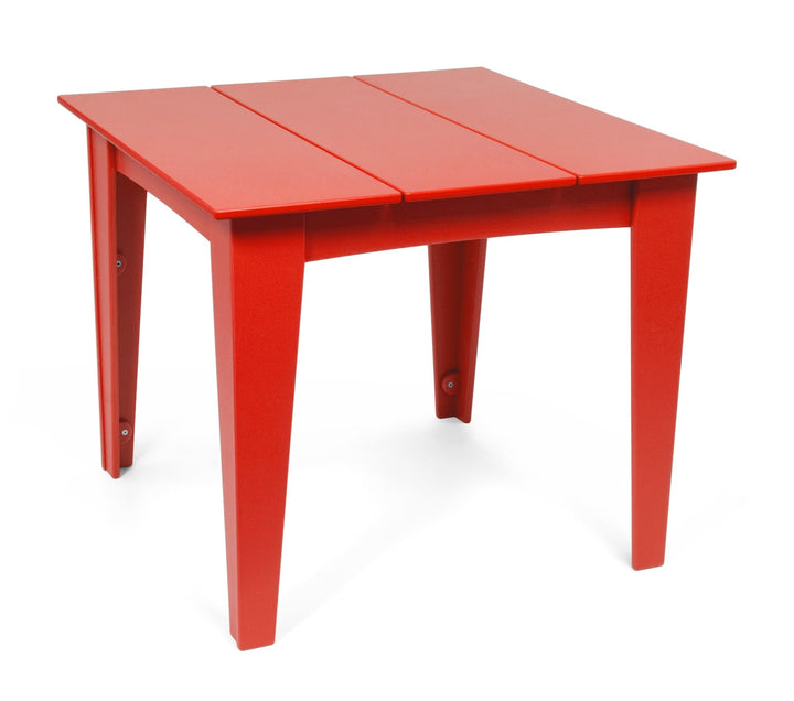 Alfresco Square Table - 36" - Loll Designs - Outdoor Furniture - Apple Red - HORNE
