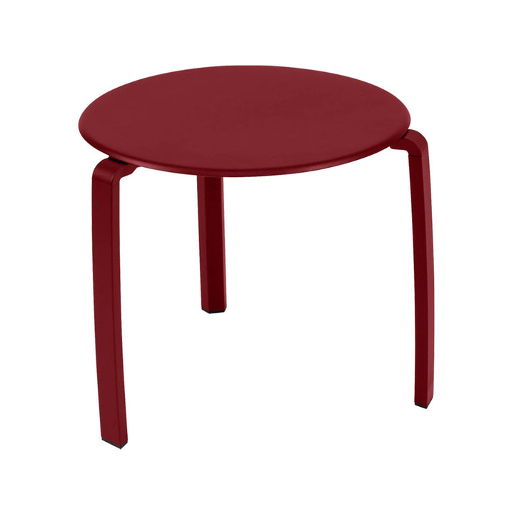 Alize Stacking Low Table - Fermob - Outdoor Furniture - Chili Red - HORNE
