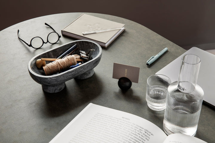 Alza Bowl - Ferm Living - Serveware - White - HORNE