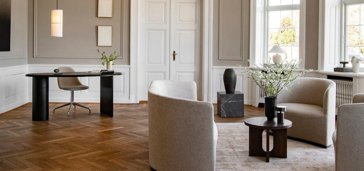 Androgyne Side Table - Audo Copenhagen - Tables + Desks - Walnut - Walnut - HORNE