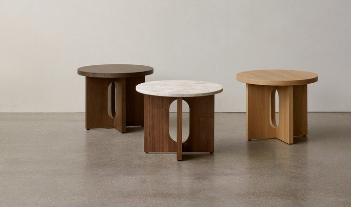 Androgyne Side Table - Audo Copenhagen - Tables + Desks - Walnut - Walnut - HORNE