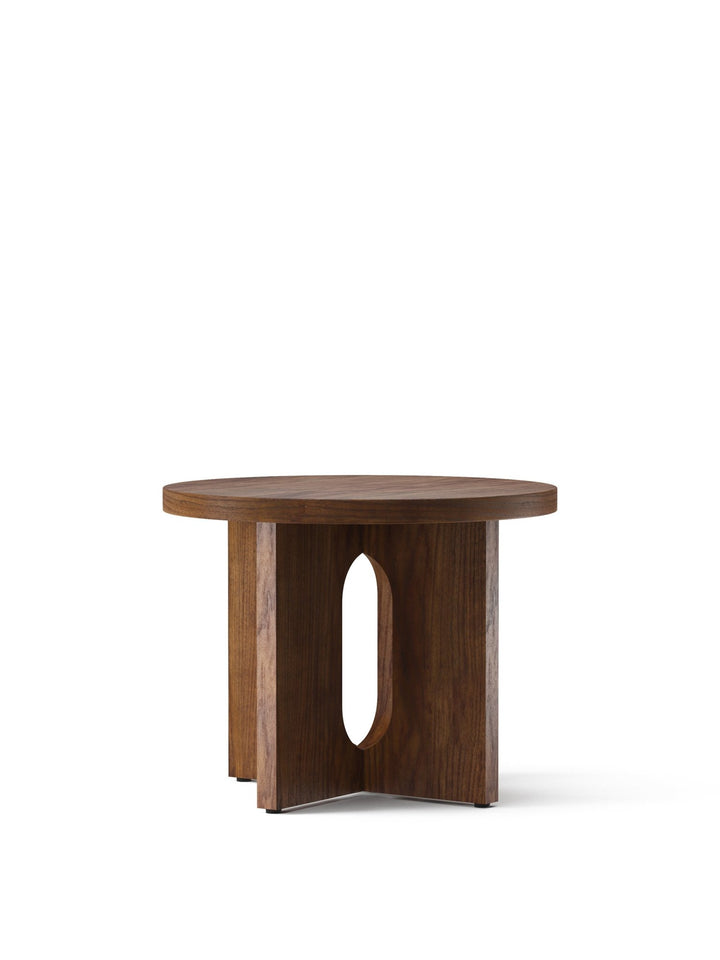 Androgyne Side Table - Audo Copenhagen - Tables + Desks - Walnut - Kunis Breccia - HORNE