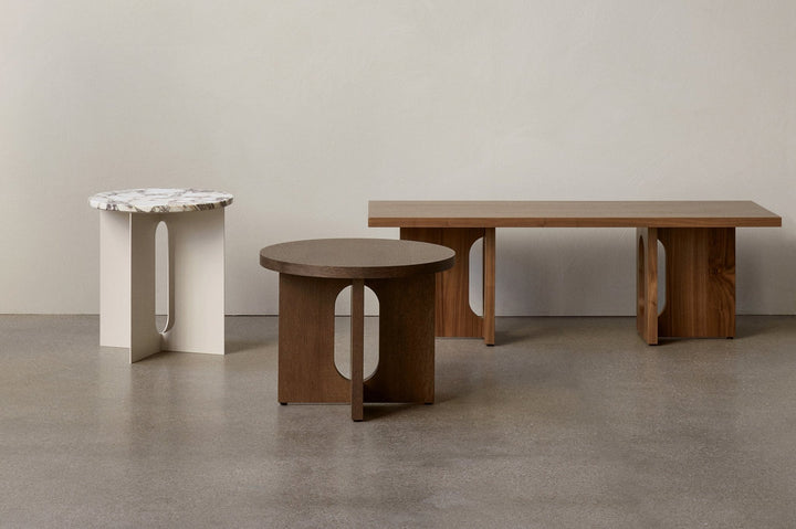 Androgyne Side Table - Audo Copenhagen - Tables + Desks - Walnut - Walnut - HORNE