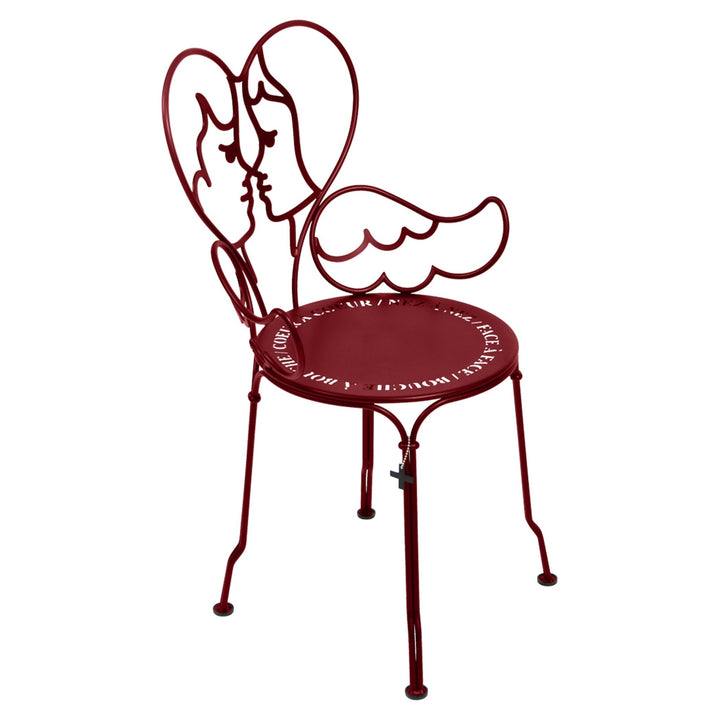 Ange Armchair - Fermob - Outdoor Furniture - Chili Red - HORNE