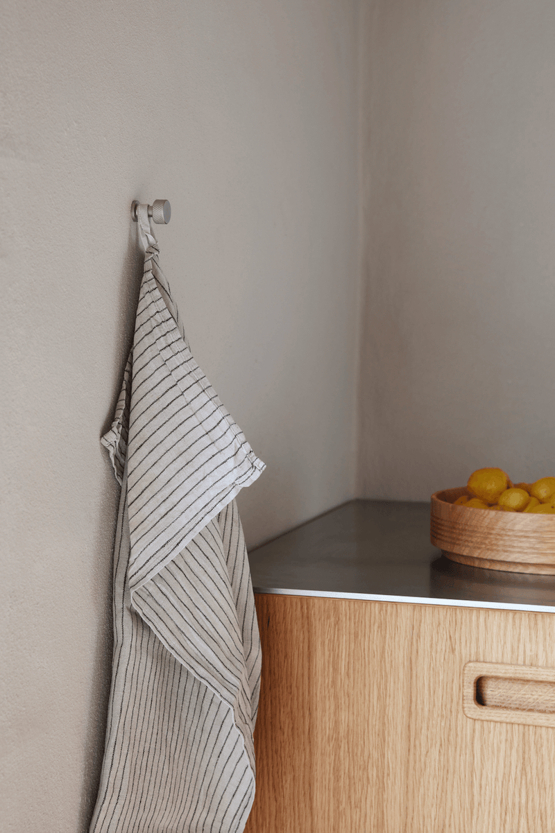 Angle Hook - Form + Refine - Shelving - Large - Black Steel - HORNE