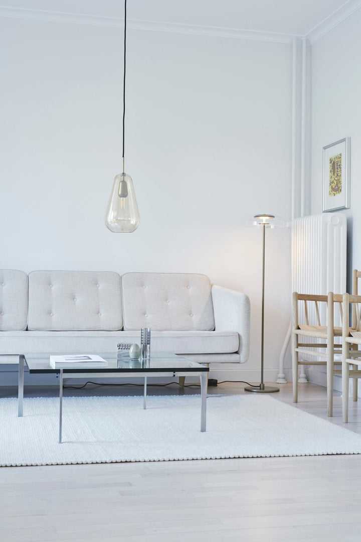 Anoli 1 Pendant - Nuura - Pendants - Medium - Nordic Gold/Opal White - HORNE