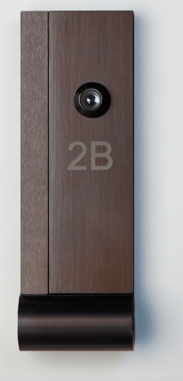 AP Door Knocker With Door Viewer - Desu Design - Outdoor Accessories - Oil Rubbed Bronze - HORNE