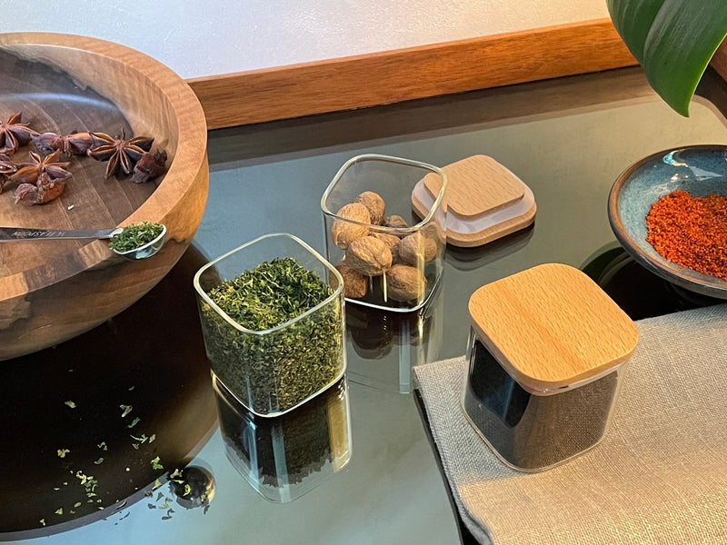 Aperture8 Spice Rack - Desu Design - Organization + Food Storage - HORNE