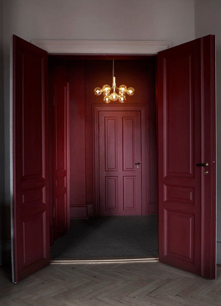 Apiales 9 Pendant - Nuura - Pendants - Brushed Brass/Optic Gold - HORNE