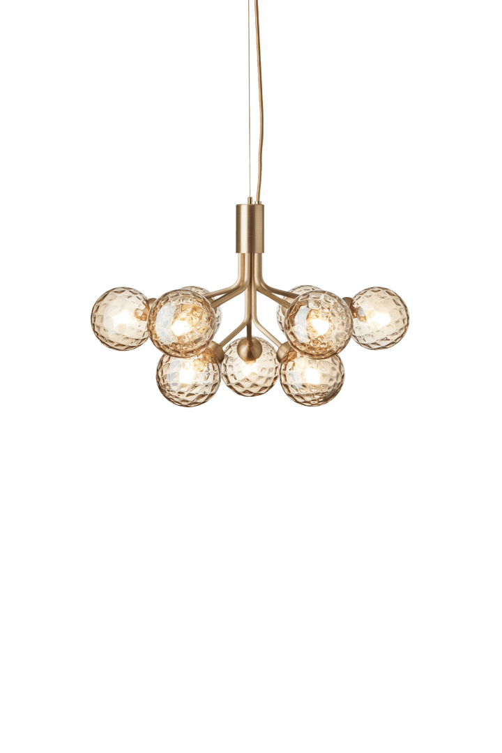 Apiales 9 Pendant - Nuura - Pendants - Brushed Brass/Optic Gold - HORNE