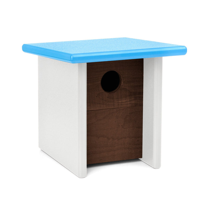 Arbor Modern Birdhouse - Loll Designs - Outdoor Accessories - Sky Blue - White - HORNE