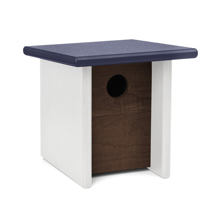 Arbor Modern Birdhouse - Loll Designs - Outdoor Accessories - Navy Blue - White - HORNE