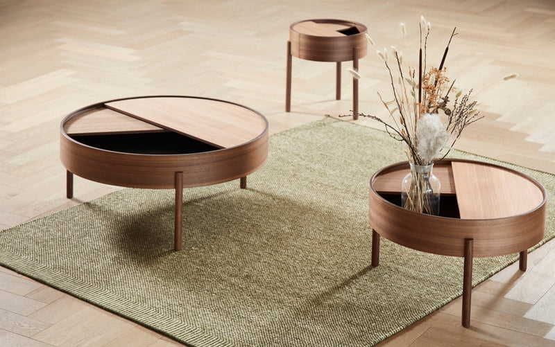 Arc Coffee Table - Woud - Tables + Desks - Small - Black Painted Ash - HORNE