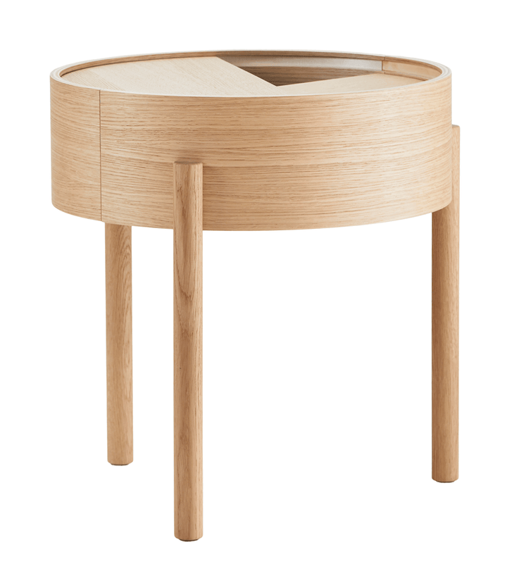 Arc Side Table - Woud - Tables + Desks - Oiled Oak - HORNE