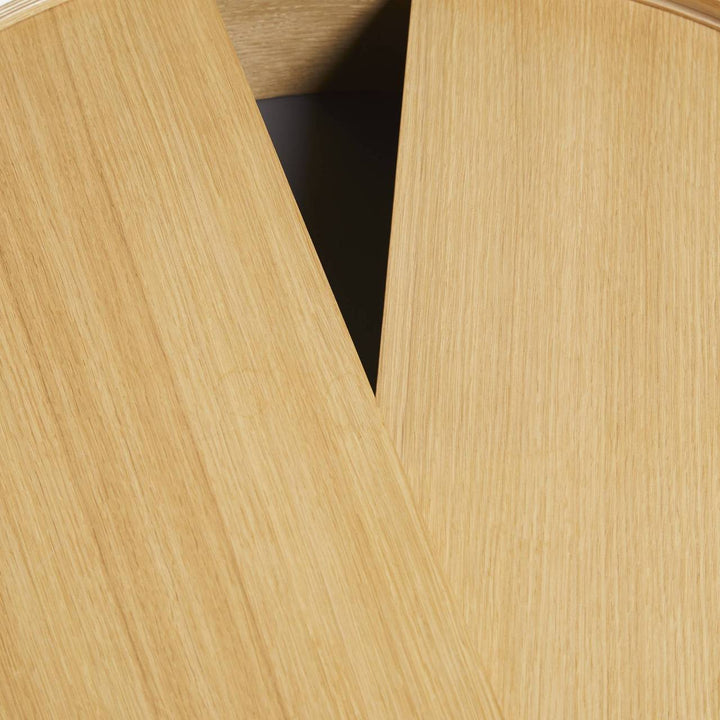 Arc Side Table - Woud - Tables + Desks - Mat Laquered Walnut - HORNE