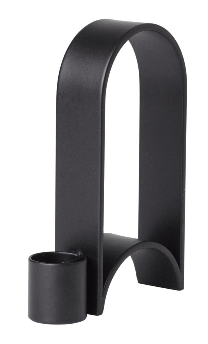 Arch Candleholder - Kristina Dam - Candle Holders - Vol 2 - Black Steel - HORNE