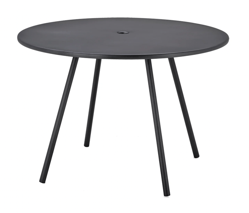 Area Table - Cane Line - Outdoor Furniture - Lava Grey - HORNE