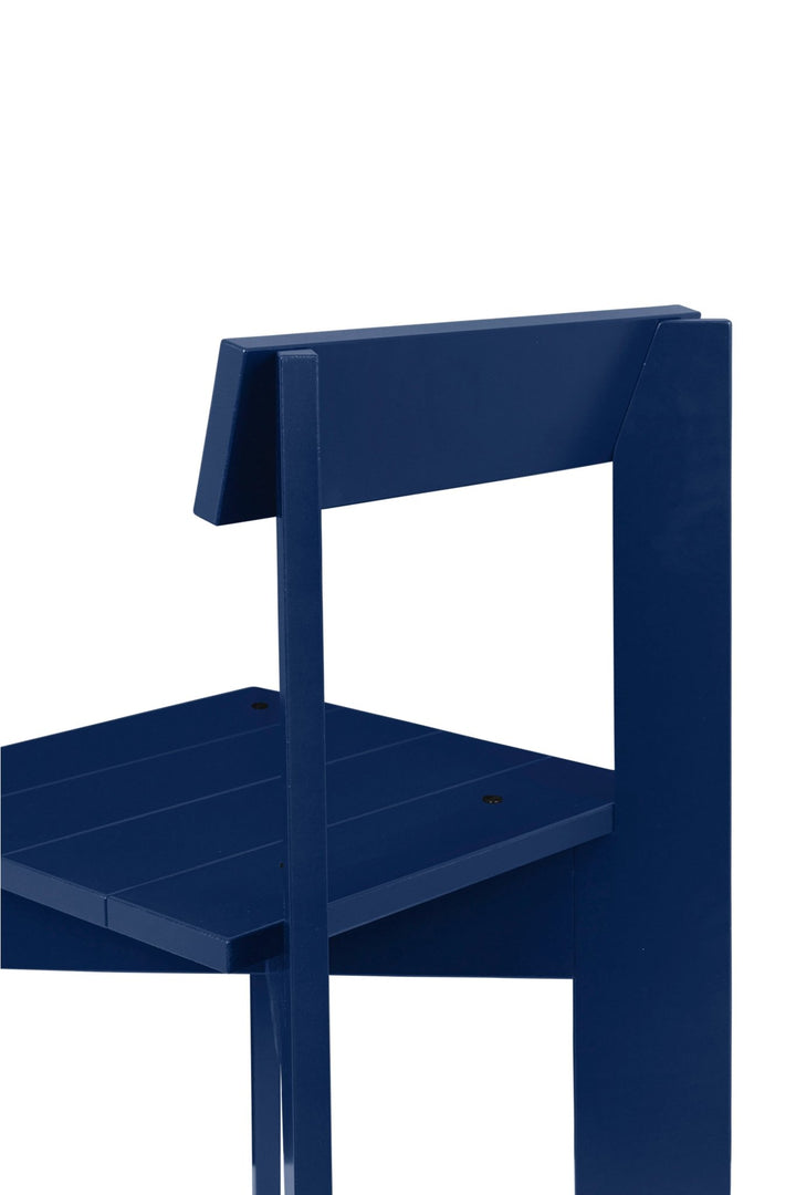 Ark Dining Chair - Ferm Living - Chairs - Beech Blue - HORNE
