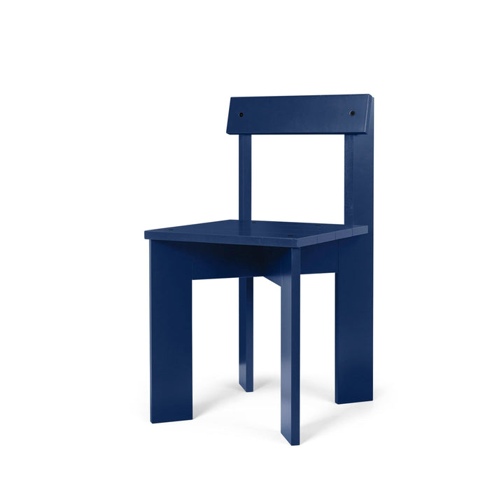 Ark Dining Chair - Ferm Living - Chairs - Beech Blue - HORNE