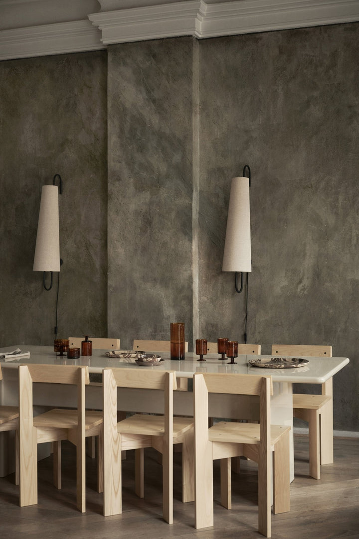 Ark Dining Chair - Ferm Living - Chairs - Beech Blue - HORNE