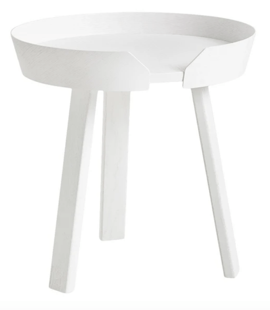 Around Coffee Table - Small - Muuto - Bedside Tables - White - HORNE
