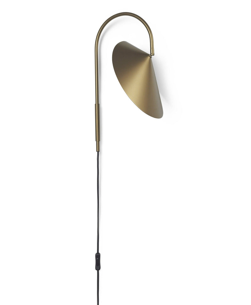 Arum Swivel Wall Lamp - Ferm Living - Wall Sconces - Black - HORNE