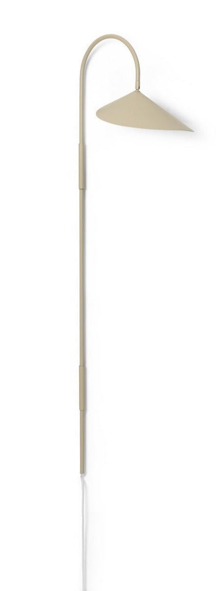 Arum Swivel Wall Lamp Tall - Ferm Living - Wall Sconces - Black - HORNE