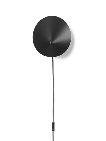Arum Wall Sconce - Ferm Living - Wall Sconces - Black - HORNE