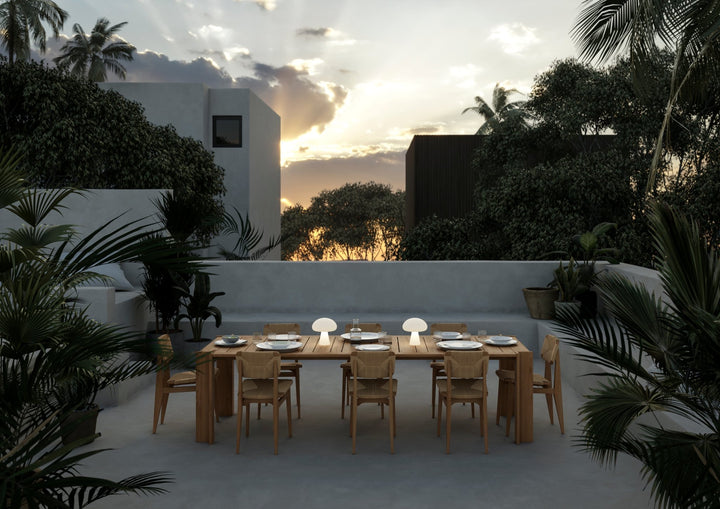 Atmosfera Dining Table - Gubi - Outdoor Furniture - 82" x 41" - HORNE